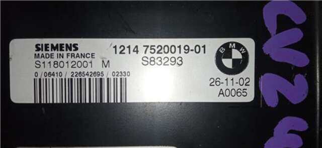 Centralita Motor ECU Audi Tt 2.0 TFSI COUPE [2.0 LTR. - 147 KW 16V TFSI]