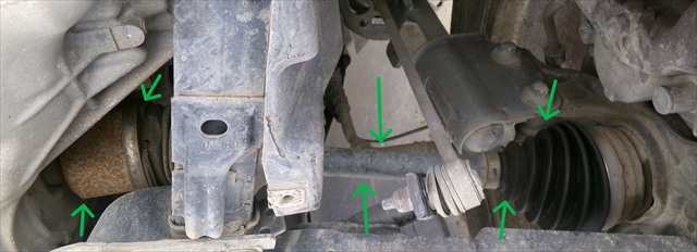 Transmision Delantera Izquierda Citroen C5 1.2 G 2018-