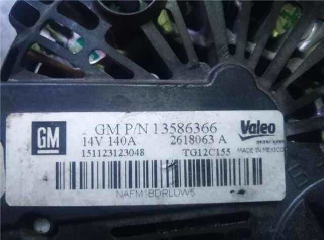Foto 1ª: Alternador Opel Insignia 1.6 EXCELLENCE [1.6 LTR. - 100 KW CDTI DPF] [B16DTH]