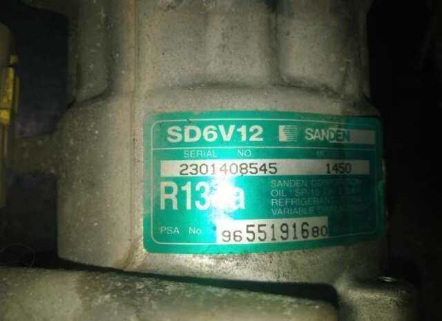 Compresor Aire Acondicionado Citroen C3 1.1 I