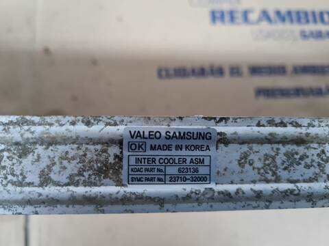 Foto 2ª: Intercooler Ssangyong Actyon 200 XDI ORIGINAL 155CV 114KW (2012)