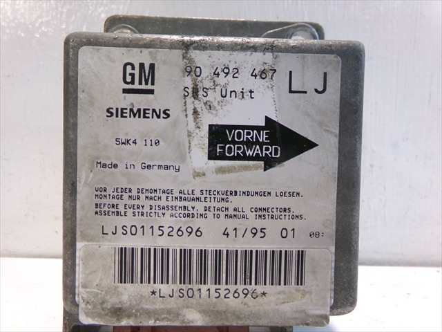 Foto 4ª: Centralita Airbag Opel Omega 2.5 TD 1994-2003 [25DT] (1995)