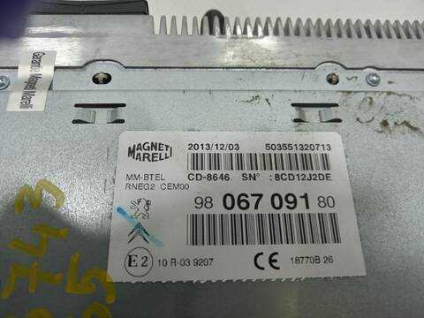 Foto 3ª: Sistema GPS Citroen DS5 RH02 (2014)