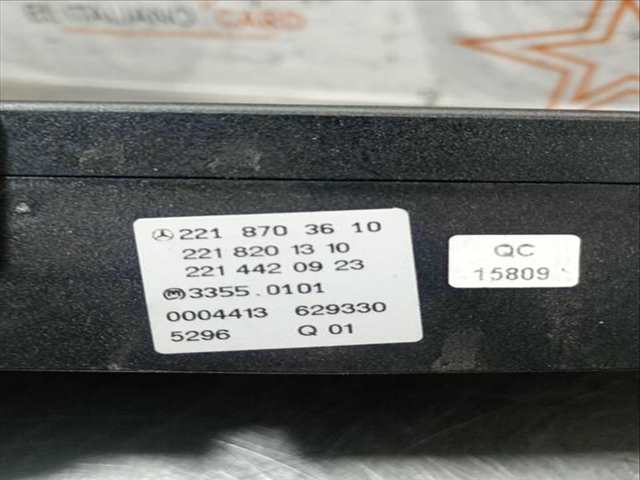 Foto 4ª: Mando Climatizador Mercedes Clase S 220 500 221.071) BERLINA 388CV 285KW [M273961] (2006)