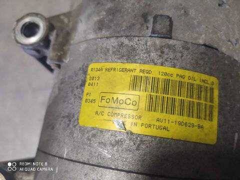 Foto 2ª: Compresor Aire Acondicionado Ford Focus TREND 116CV 85KW [T1DA] (2013)