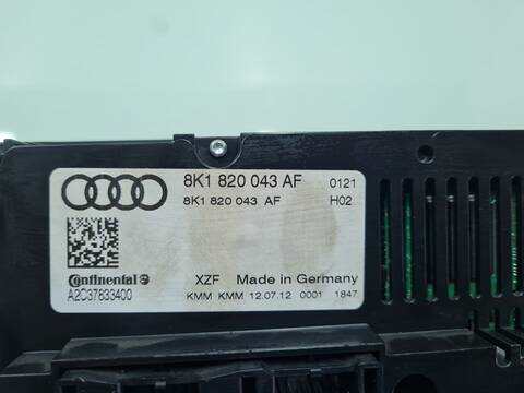 Foto 2ª: Mando Calefacción A. A. Audi A5 2.0 TDI 105KW) 143CV [CJC] (2012)