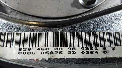 Foto 3ª: Airbag Delantero Izquierdo Mercedes Vito 2.1 CDI CAT 150CV 110KW [646982] (2005)