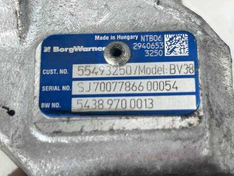 Foto 3ª: Turbocompresor Opel Astra 1 6 CDTI 136 CV 100KW [B16DTH LVL] (2017)