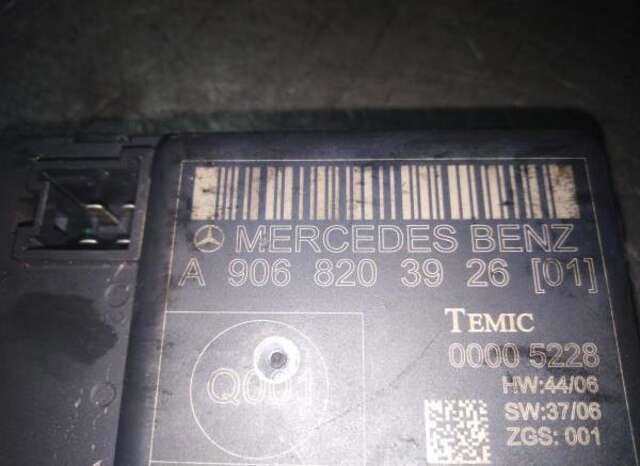 Foto 1ª: Centralita Cierre Centralizado Mercedes Sprinter 213 CDI [OM 646.986]