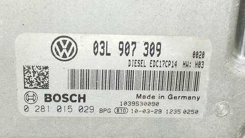 Foto 4ª: Centralita Motor ECU Volkswagen Passat R LINE BERLINA 110CV 81KW [CBD] (2010)