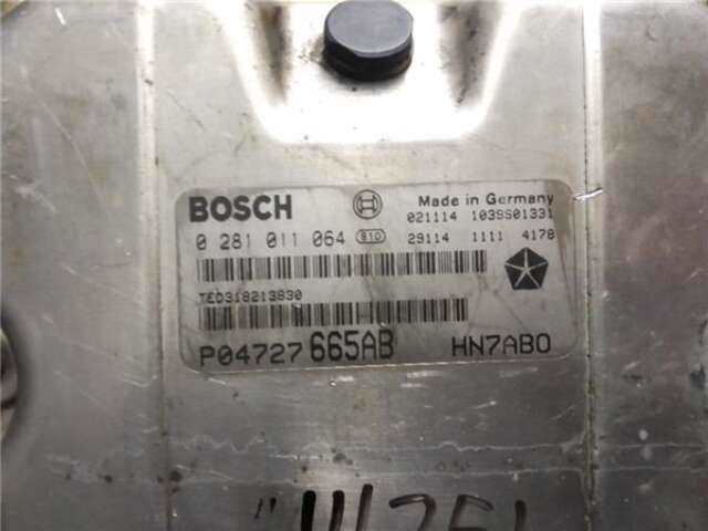 Foto 3ª: Centralita Motor ECU Chrysler Voyager 2.5 CRD SE GRAND VOYAGER [2.5 LTR. - 105 KW CRD CAT] [VM07C]