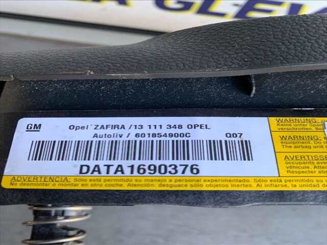 Foto 3ª: Airbag Delantero Izquierdo Opel Zafira 1.7 CDTI 125CV 0CV [Z17DTR] (2011)