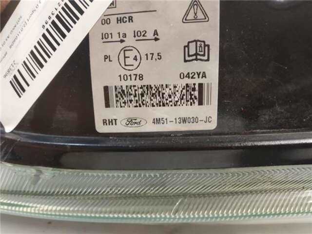 Foto 3ª: Faro Izquierdo Ford Focus 2.0 SPORT [2.0 LTR. - 100 KW TDCI CAT] [G6DB]