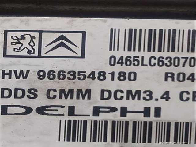 Foto 2ª: Centralita Motor ECU Peugeot 407 RHR (2004)