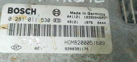 Centralita Motor ECU Renault Trafic L1H1 CAJA CERRADA CORTO 82CV 60KW