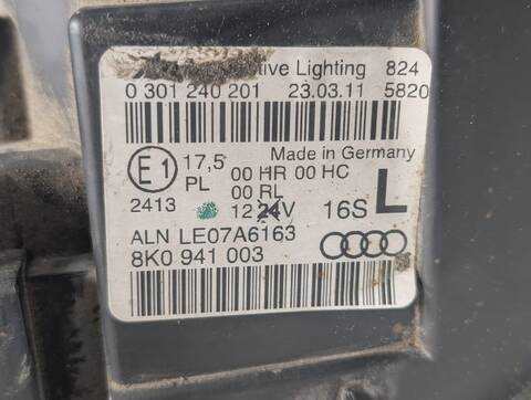 Foto 2ª: Faro Izquierdo Audi A4 E 136CV 100KW (2011)