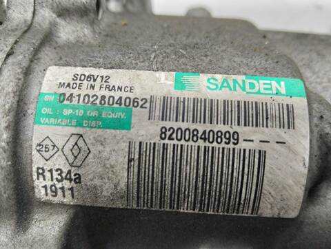 Foto 2ª: Compresor Aire Acondicionado Dacia Sandero AMBIANCE 1 16V CAT 75CV (2012)