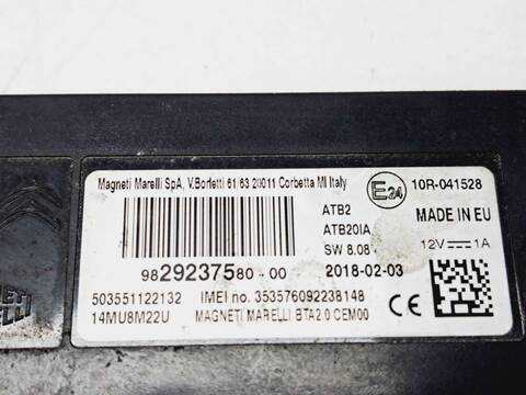 Foto 3ª: Centralita Motor ECU Peugeot 3008 ACTIVE 131CV 96KW [YH01] (2018)