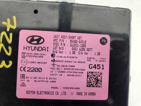 Foto 2ª: Centralita Motor ECU Hyundai i30 KLASS LR 119CV 88KW [G3LF] (2021)
