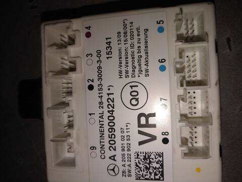 Foto 1ª: Modulo Confort BCM Mercedes Clase C 160 C 220 T CDI BLUETEC 205.204) 170CV 125KW FAMILIAR [651921] (2014)