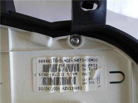 Foto 3ª: Cuadro de Instrumentos Peugeot 206 1.4 BASICO 68CV 50KW [8HZ (DV4TD)] (2009)