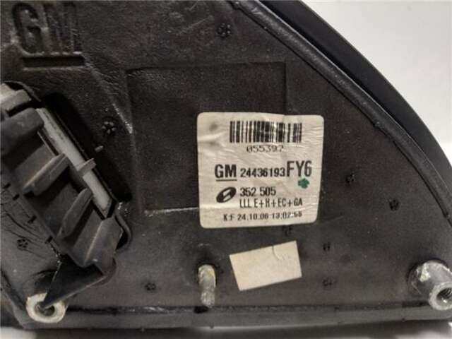 Foto 3ª: Retrovisor Izquierdo Opel Signum 1.9 COSMO [1.9 LTR. - 88 KW CDTI] [Z19DT]