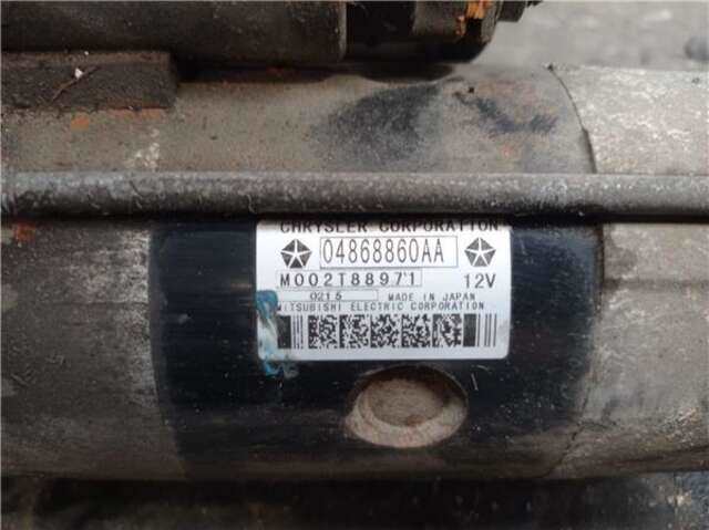 Foto 2ª: Motor de Arranque Chrysler Voyager 2.8 CRD EXECUTIVE [2.8 LTR. - 110 KW CRD CAT] [D 5 O VM28]