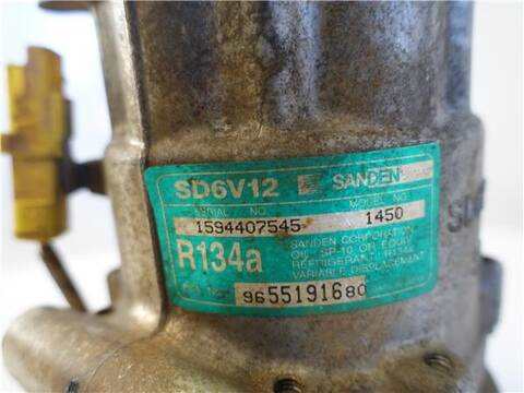 Foto 3ª: Compresor Aire Acondicionado Citroen C3 1.4 HDI 68CV 50KW [8HX (DV4TD)] (2004)