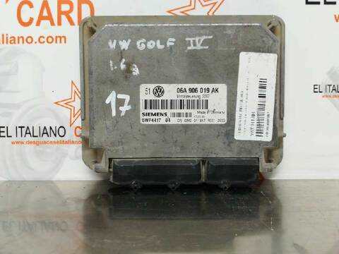 Centralita Motor ECU Volkswagen Golf BERLINA 90CV 66KW