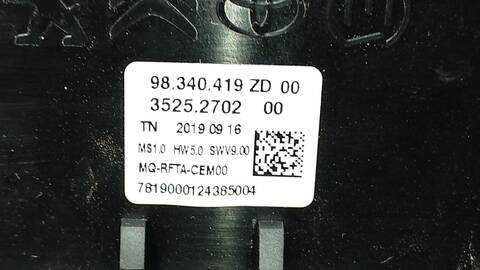 Foto 2ª: Mando Climatizador Opel Combo EDITION PLUS XL 102CV 75KW [YH01] (2019)