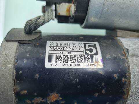 Foto 3ª: Motor de Arranque Citroen C4 COLLECTION 114CV 84KW [9H05] (2014)