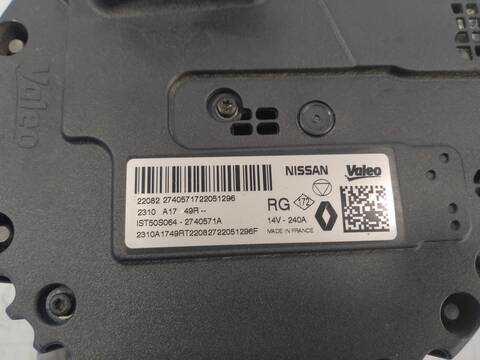Foto 3ª: Alternador Nissan Qashqai 140 CV 103KW [HR13DDT] (2022)