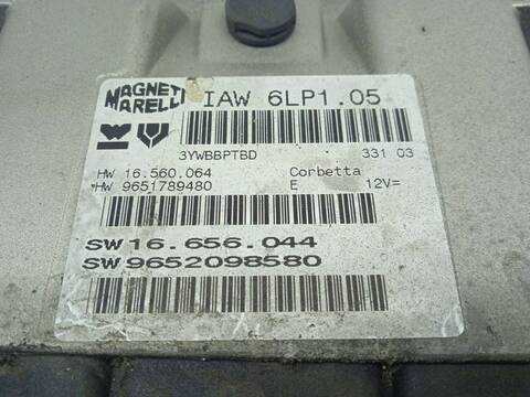 Foto 2ª: Centralita Motor ECU Peugeot 807 2.0 16V CAT 136CV 100KW [RFNEW10J4] (2003)