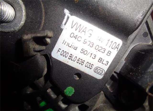 Foto 3ª: Alternador Seat Mii 1.0 @MII [1.0 LTR. - 55 KW] [CHY]
