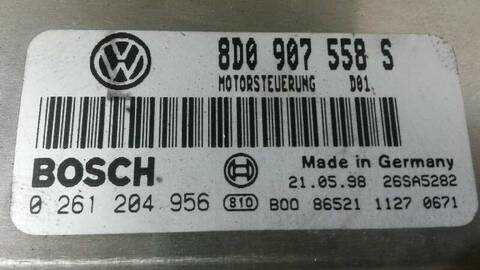 Foto 3ª: Centralita Motor ECU Volkswagen Passat 1.8 BERLINA 125CV 92KW [ADR] (1998)