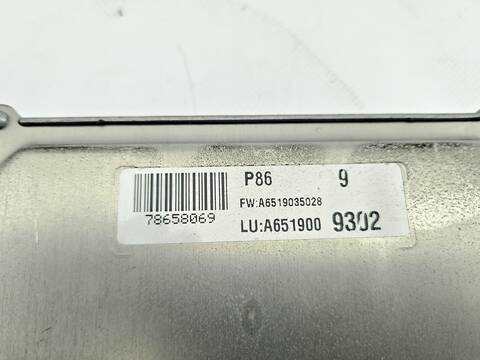 Foto 4ª: Centralita Motor ECU Mercedes Vito 110 CDI 639.601 639.603 639.605) 95CV 70KW FURGONETA [OM 651.940] (2014)