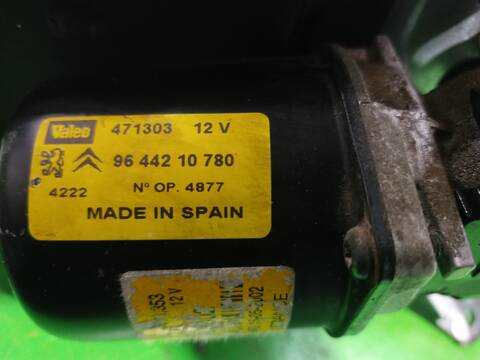 Foto 2ª: Motor Limpia Delantero Peugeot Partner 2.0 HDI CAT 90CV 66KW [RHYDW10TD] (2002)