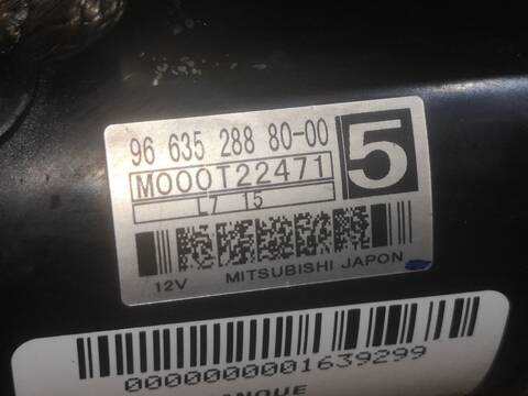 Motor de Arranque Citroen Xsara 9HZ PICASSO
