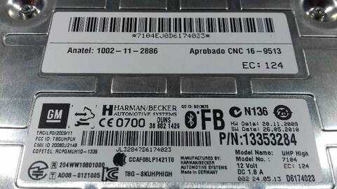 Foto 3ª: Centralita Motor ECU Opel Astra EXCELLENCE 131CV 96KW [A17DTS] (2013)