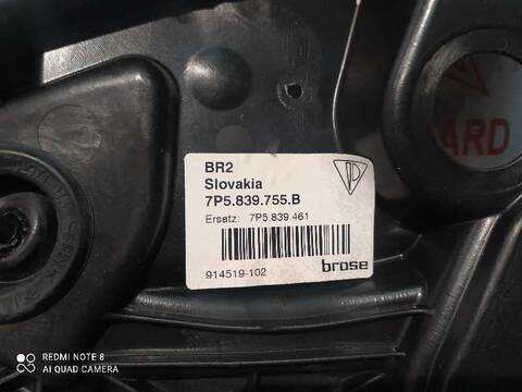 Elevalunas Manual Trasero Izquierdo Porsche Cayenne VERSION INDEFINIDA