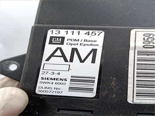 Foto 2ª: Centralita Motor ECU Opel Vectra 2.0 COMFORT [2.0 LTR. - 74 KW DTI] [Y 20 DTH / LP4 / LD1]
