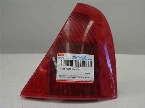 Piloto Trasero Derecho Renault Clio 1.2 B/CB0F B/CB0A B/CB10 B/CB1K B/CB2D B/CB2H) 58CV 43KW