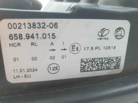 Foto 3ª: Faro Izquierdo Skoda Kamiq STYLE (2020)