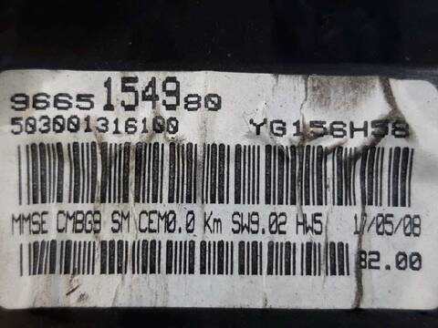 Foto 3ª: Cuadro de Instrumentos Citroen Berlingo 1.6 16V HDI FAP 75CV 55KW [9HT] (2009)