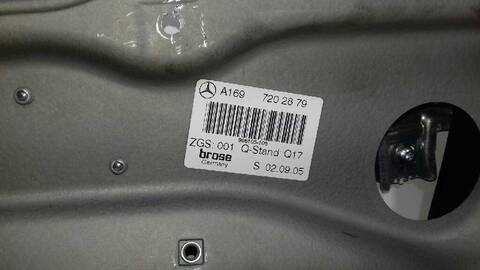 Foto 3ª: Elevalunas Eléctrico Delantero Derecho Mercedes Clase A 140 A 150 169.031) 95CV 70KW [266920] (2005)