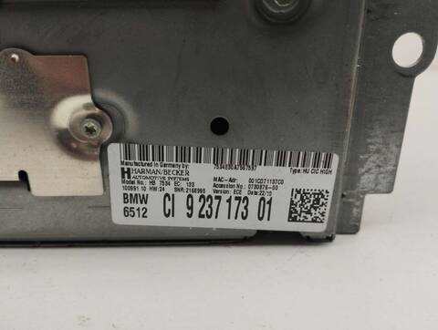 Foto 2ª: Sistema Audio Radio CD Bmw Serie 5 518 520 D 184CV 135KW [N47D20C] (2010)