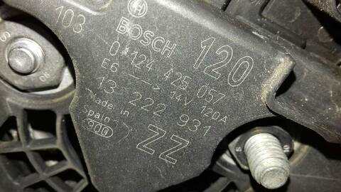 Foto 3ª: Alternador Opel Corsa 1.2 CAT A 12 XER - LDC) 86CV 63KW [A12XER] (2011)