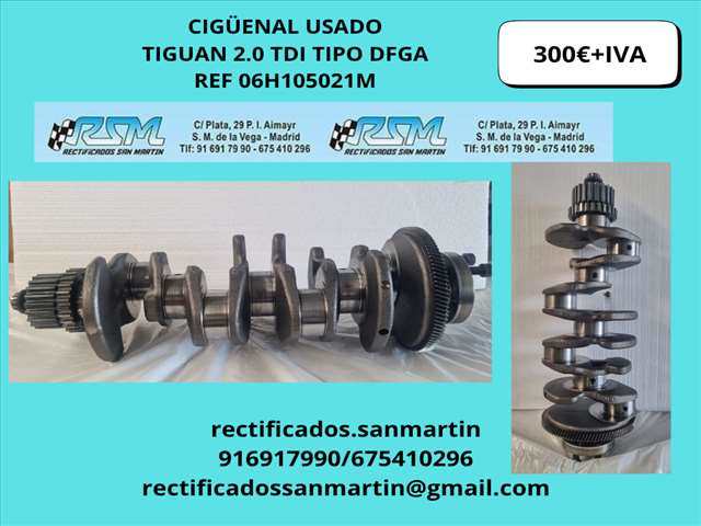 Cigüeñal Volkswagen Tiguan 2.0 TDI