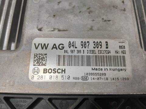 Foto 3ª: Centralita Motor ECU Volkswagen Golf ADVANCE BLUEMOTION TECH. 105CV (2012)