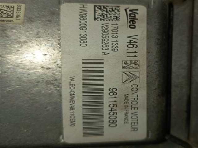 Foto 2ª: Centralita Motor ECU Peugeot 208 1.2 VTI 82 82CV (2012)
